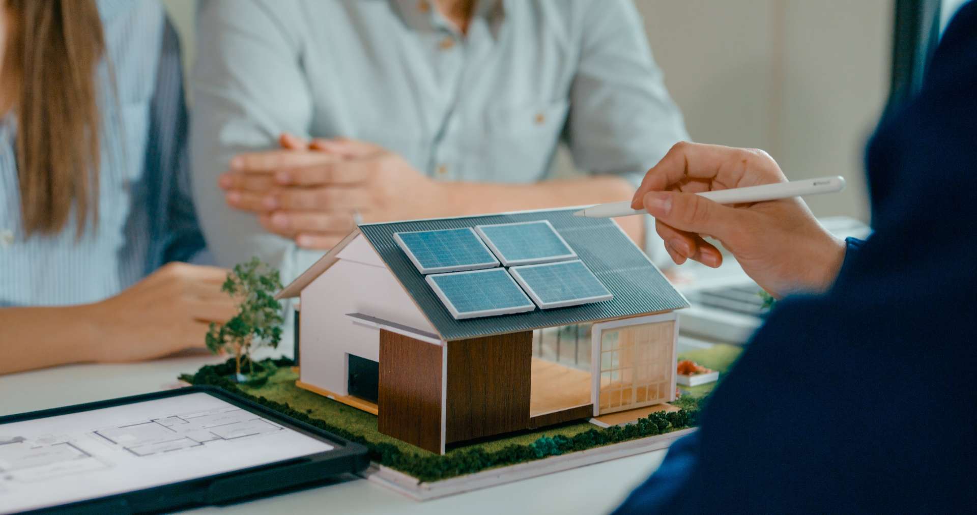 Professional solar installation