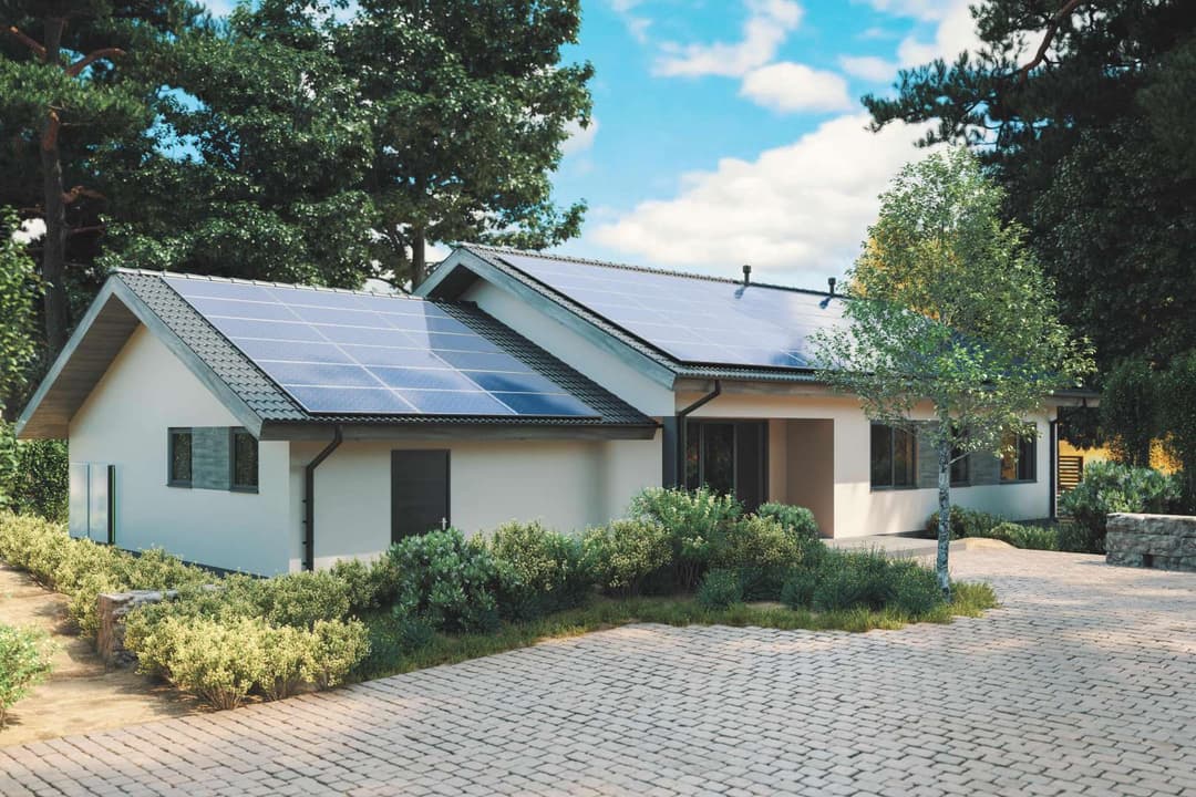 Residential solar installation