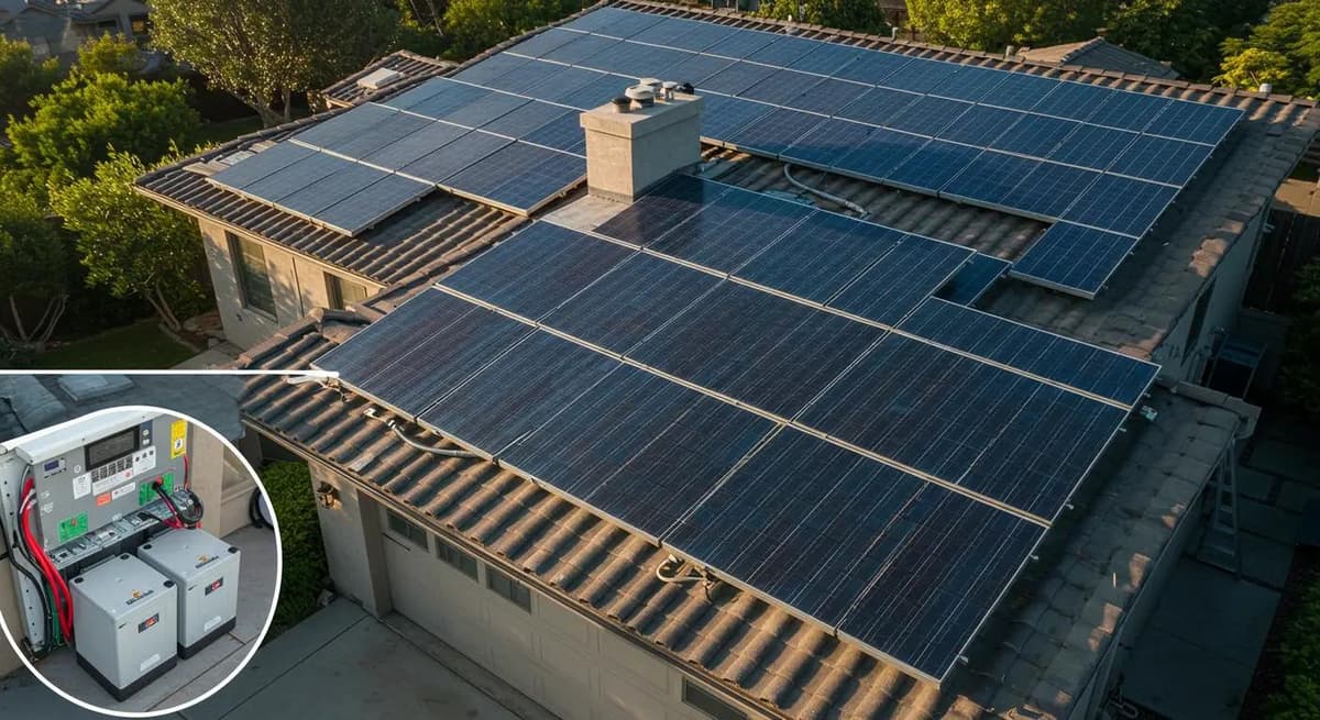Flexible Solar Panels in Rolling Hills