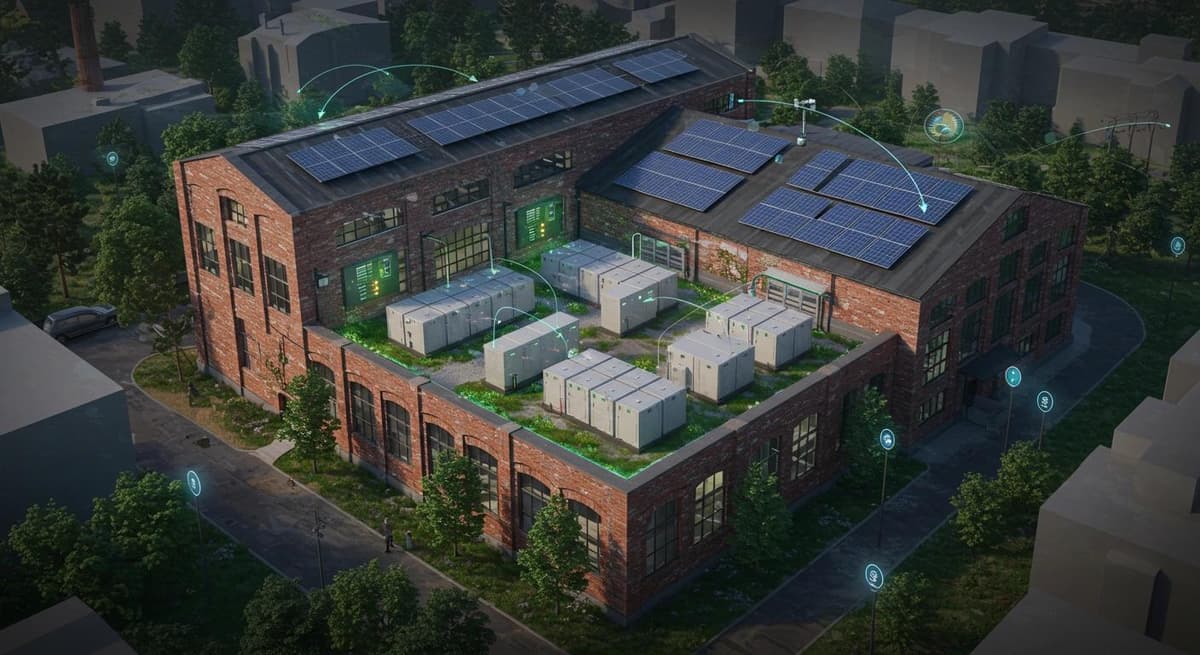 Advanced Battery Storage for Reliable Energy Supply