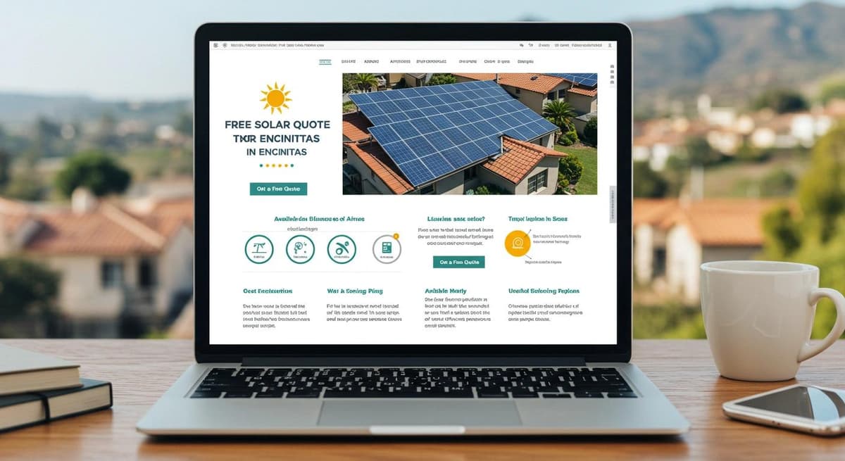 Get a Free Solar Quote in Encinitas