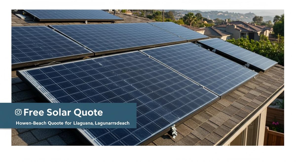 Request a Free Solar Quote in Laguna Beach